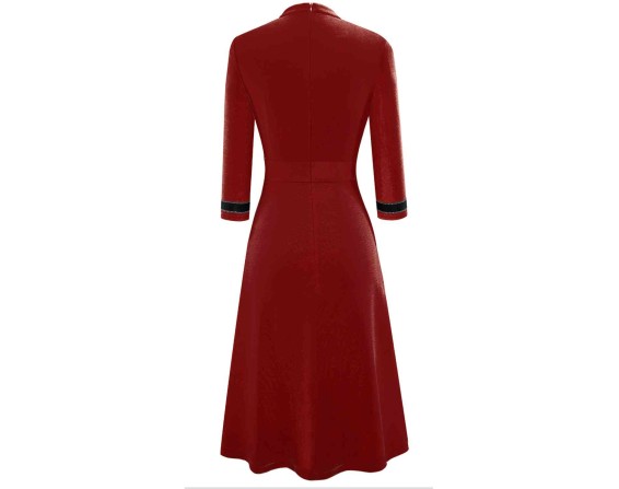 Three-Quater Sleeve Dress