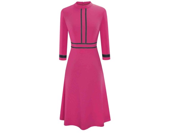 Three-Quater Sleeve Dress